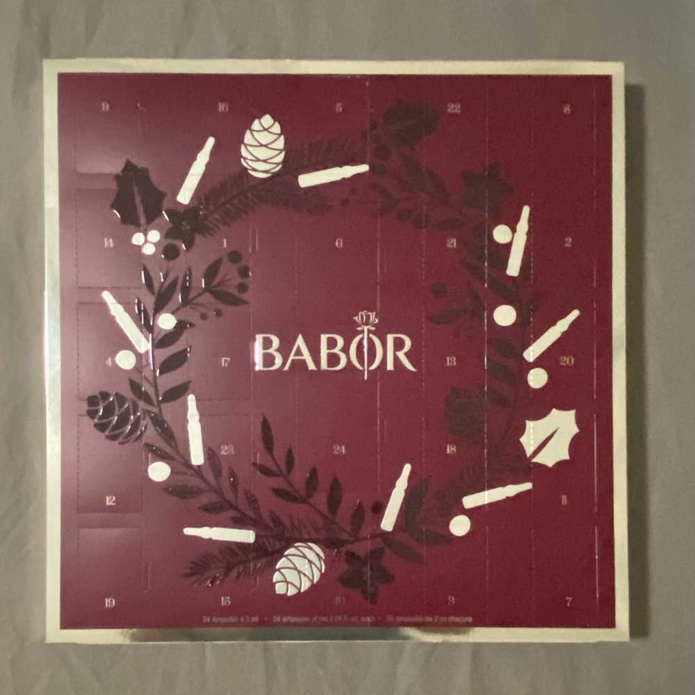 UNOPENED BABOR 24 AMPOULE SERUM CONCENTRATES ADVENT CALENDAR PERFECT AS A GIFT